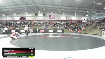 133 lbs Champ. Round 2 - Jevin Foust, Newman vs Landon Evans, Thomas More
