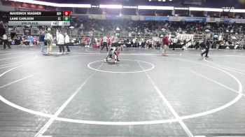72 lbs 5th Place - Maverick Wagner, Ray-Pec vs Lane Carlson, St. Marys WC