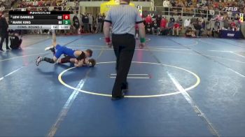108 lbs Cons. Round 2 - Levi Daniels, Crestwood vs Mark King, Marion Harding