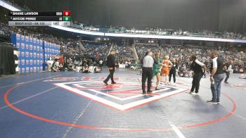 6A 132 lbs Cons. Semi - Shane Lawson, Robert B. Glenn High School vs Jaycob Perez, Ashbrook High School
