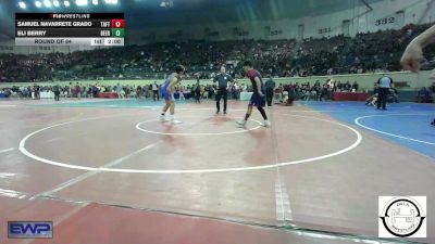 128 lbs Round Of 64 - Samuel Navarrete Grado, Taft Middle School vs Eli Berry, Deer Creek Wrestling