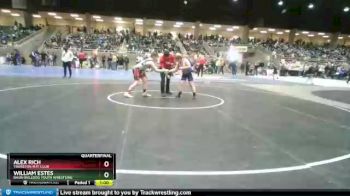 120 lbs Quarterfinal - Alex Rich, Thurston Mat Club vs William Estes, Basin Bulldog Youth Wrestling