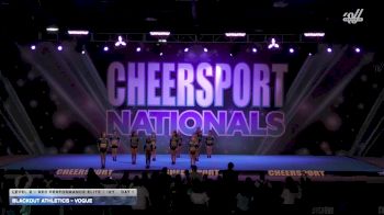 Blackout Athletics - Vogue [2026 L2 - Rec Performance Elite - 12Y Day 1] 2026 CHEERSPORT National All Star Cheerleading Championship