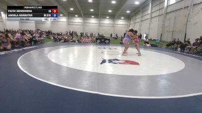 235 lbs Faith DeHerrera, Colorado vs Angela Bereuter, Missouri Blue