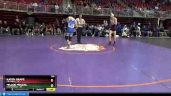 160 lbs Round 3 (3 Team) - Kasen Grape, Columbus vs Mason Miigerl, Lincoln East