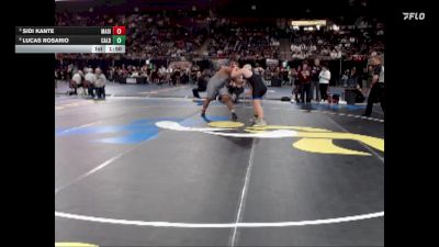 6A 285 lbs Quarterfinal - Sidi Kante, Madison vs Lucas Rosario, Caldwell