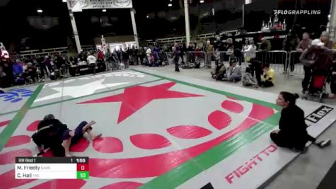 Micaela Friedly vs Clara Hail F2W TOC 25 - Event