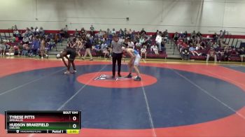 150 lbs Round 1 - Tyrese Pitts, Opelika Hs vs Hudson Brakefield, Chelsea