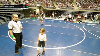 56 lbs Quarters - Finn Dawson, Altamont Longhorns vs Kenton Schwettman, Colorado Hammers