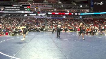 3A-126 lbs Quarterfinal - Christian Castillo, Ames vs Easton Jorgenson, Waverly-Shell Rock