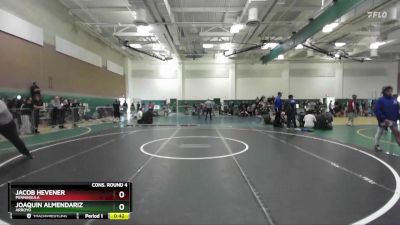 138 lbs Cons. Round 4 - Joaquin Almendariz, Arroyo vs Jacob Hevener, Penninsula