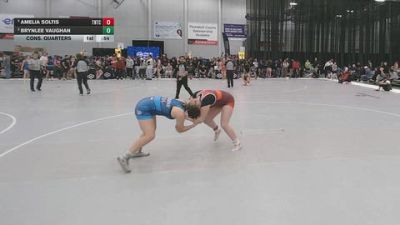 170 lbs Cons. Quarters - Amelia Soltis, Team Nazar Training Center vs Brynlee Vaughan