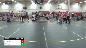 86 lbs Round 1 - Tinley Terry, Nebraska Boyz vs Baileigh Peck, Nebraska Boyz