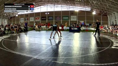 100 lbs Jackson Schroeder, Nebraska vs Stephen Rene, Louisiana