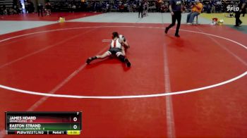 80 lbs Quarterfinals (8 Team) - James Hoard, Grand Rapids vs Easton Strand, Marshall/Lakeview/RTR