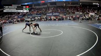 D 1 150 lbs Cons. Round 1 - Joey Wolverton, Parkway vs Jabari Dawson, Northshore