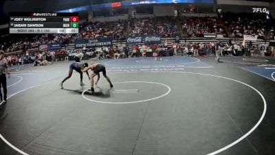 D 1 150 lbs Cons. Round 1 - Joey Wolverton, Parkway vs Jabari Dawson, Northshore