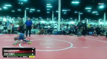 64 lbs Round 6 (10 Team) - Cam Doroshenko, Mat Assassins Blue vs Evan Thiele, So Cal Hammers