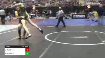 145 lbs Round Of 128 - Jacob Tabor, Peak WC vs Brandon Brown, Fight Syndicate