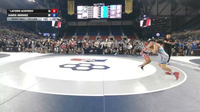 175 lbs Champ. Rd Of 64 - Layden Acevedo, Pennsylvania vs James Jimenez, Nevada