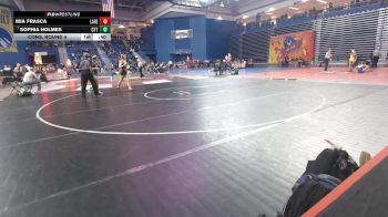 125 lbs Cons. Round 4 - Sophia Holmes, Clayton vs Mia Frasca, Lakeland Regional
