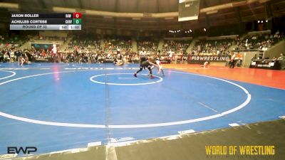 84 lbs Round Of 32 - Jaxon Roller, RAW Wrestling Club vs Achilles Cortese, Cory Clark Wrestling