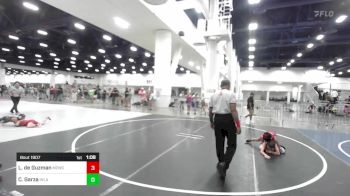 69 lbs Semifinal - Logan De Guzman, Monster Garage vs Cree Garza, Inland Northwest Training Center