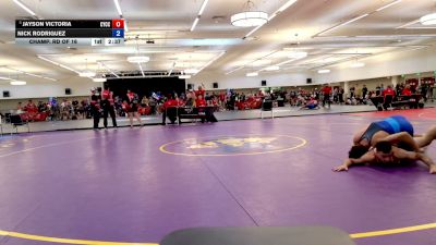 74 lbs Champ. Rd Of 16 - Jayson Victoria, Community Youth Center - Concord Campus Wrestling vs Nick Rodriguez
