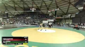 4A 182 lbs Cons. Semi - Eli Perkes, Hanford vs Sean Sanchez, Lake Stevens