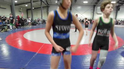 84 lbs Rr Rnd 1 - Joseph Mayer, Morris Fitness Black vs Elijah Merritt, Storm Wrestling Center White