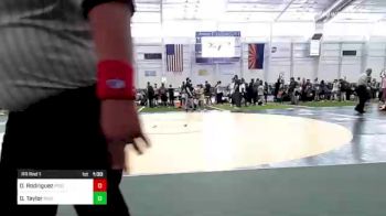 85 lbs Rr Rnd 1 - Omari Rodriguez, Pride WC vs Dillan Taylor, Pride WC