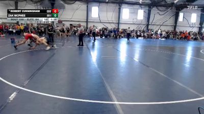 Elite 184 lbs Champ. Round 2 - Zak McPhee, Wisconsin-Eau Claire vs Robert Cunningham, Cortland State