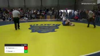 163 lbs 5th Place - Mateo De La Pena, Kennedy Catholic (WA) vs Angelo Posada, Poway