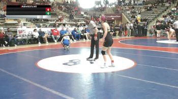 6A 110 lbs Quarterfinal - Dalani Hornbuckle, Rogers vs Audrey Spivey, Central