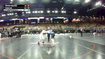 175 lbs Quarterfinal - Brodie Melzoni, Nolensville High School vs Hank Lee, Eastside