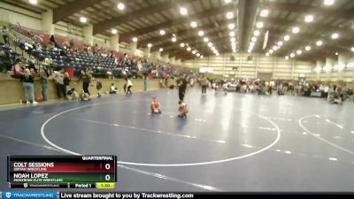 60 lbs Quarterfinal - Colt Sessions, Uintah Wrestling vs Noah Lopez, Montrose Elite Wrestling