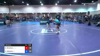 118 lbs Prelims - Ava Brothers, WLAG Pink vs Olivia Weiland, Riot Performance Academy