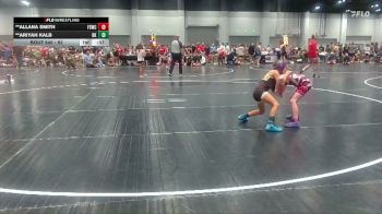 62 lbs Round 2 - **Ariyah Kalb, Rising Kingz vs **Allana Smith, FL Scorpions Wrestling Club