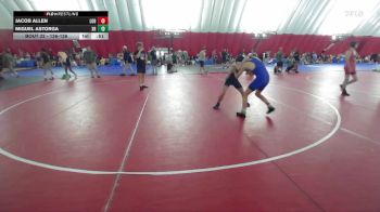 126-126 lbs Round 2 - Jacob Allen, Lodi vs Miguel Astorga, Xavier-Cedar Rapids