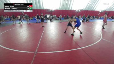 126-126 lbs Round 2 - Jacob Allen, Lodi vs Miguel Astorga, Xavier-Cedar Rapids