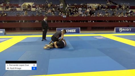 Luis Fernando Lopez Cuevas vs Manuel Focil Priego 2024 Pan IBJJF Jiu-Jitsu No-Gi Championship