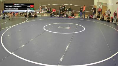 170 lbs 3rd Place Match - Khadijah Tabib, Dallas vs Allison Cummings, Thurston