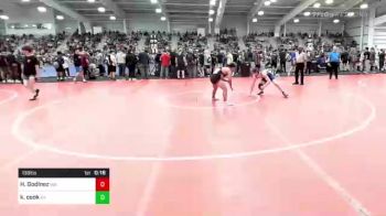 138 lbs Consi Of 8 #1 - Horacio Godinez, WA vs Kace Cook, NY