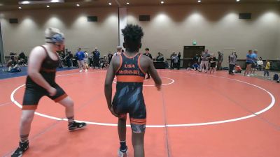 135 lbs Champ. Round 3 - Landon Simpson, South Hills Wrestling Academy vs Grayson Graviet, Mcdonald Wrestling Academy
