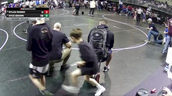 75 lbs Champ. Round 1 - Ryce Brown, The Best Wrestler vs Rylan Romeo, Southern Valley