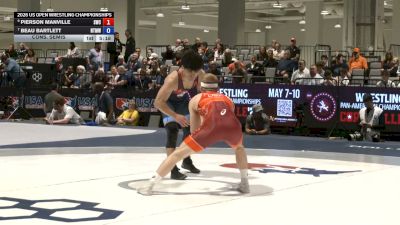 65 kg Cons. Semis - Pierson Manville, SOUTHWEST WRESTLING CLUB vs Beau Bartlett, NYCRTC/ Titan Mercury Wrestling Club