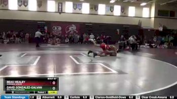 152 lbs Round 1 - David Gonzalez-Galvan, Des Moines Lincoln vs Beau Healey, Dubuque Senior