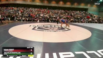 138 lbs Champ. Round 2 - Nicholas Bustillos, Beyer vs Noah Perez, Spanish Springs