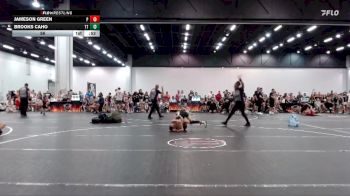 56 lbs Round 4 (8 Team) - Brooks Caho, Tennessee Tyrants vs Jameson Green, Pedraza