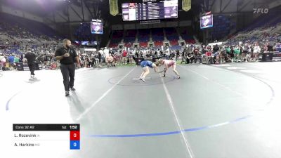127 lbs Cons 32 #2 - Lexa Rozevink, Iowa vs Addison Harkins, Missouri